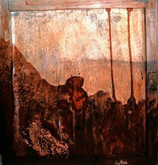 Ventana de minas - óleo/ tela 60x60 cm.