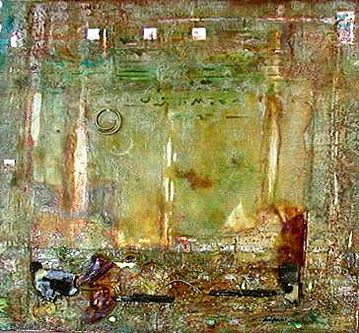Calventus - Mixta/ tela 70x70 cm.