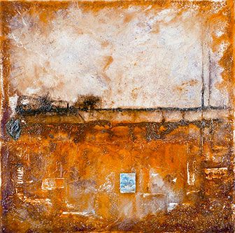 Sin título - Mixta/ tela 70x70 cm.